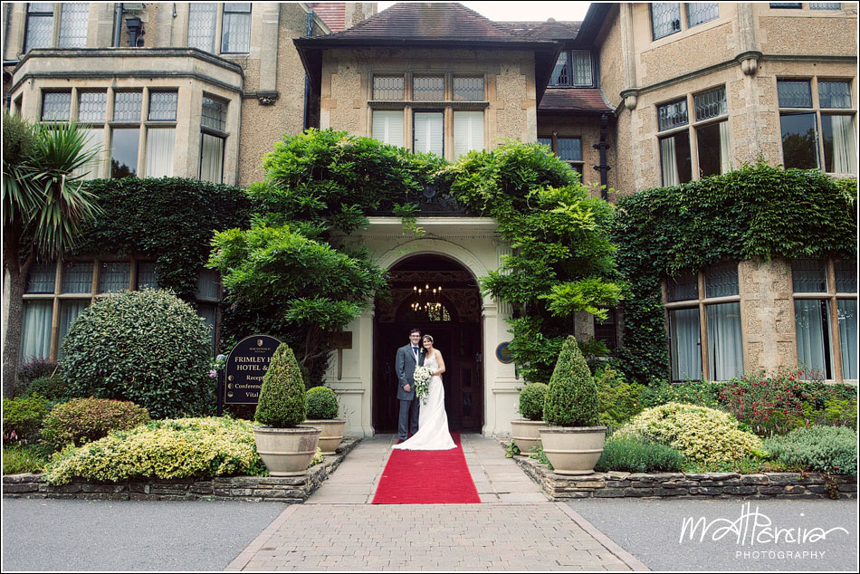 wedding photography frimley hall